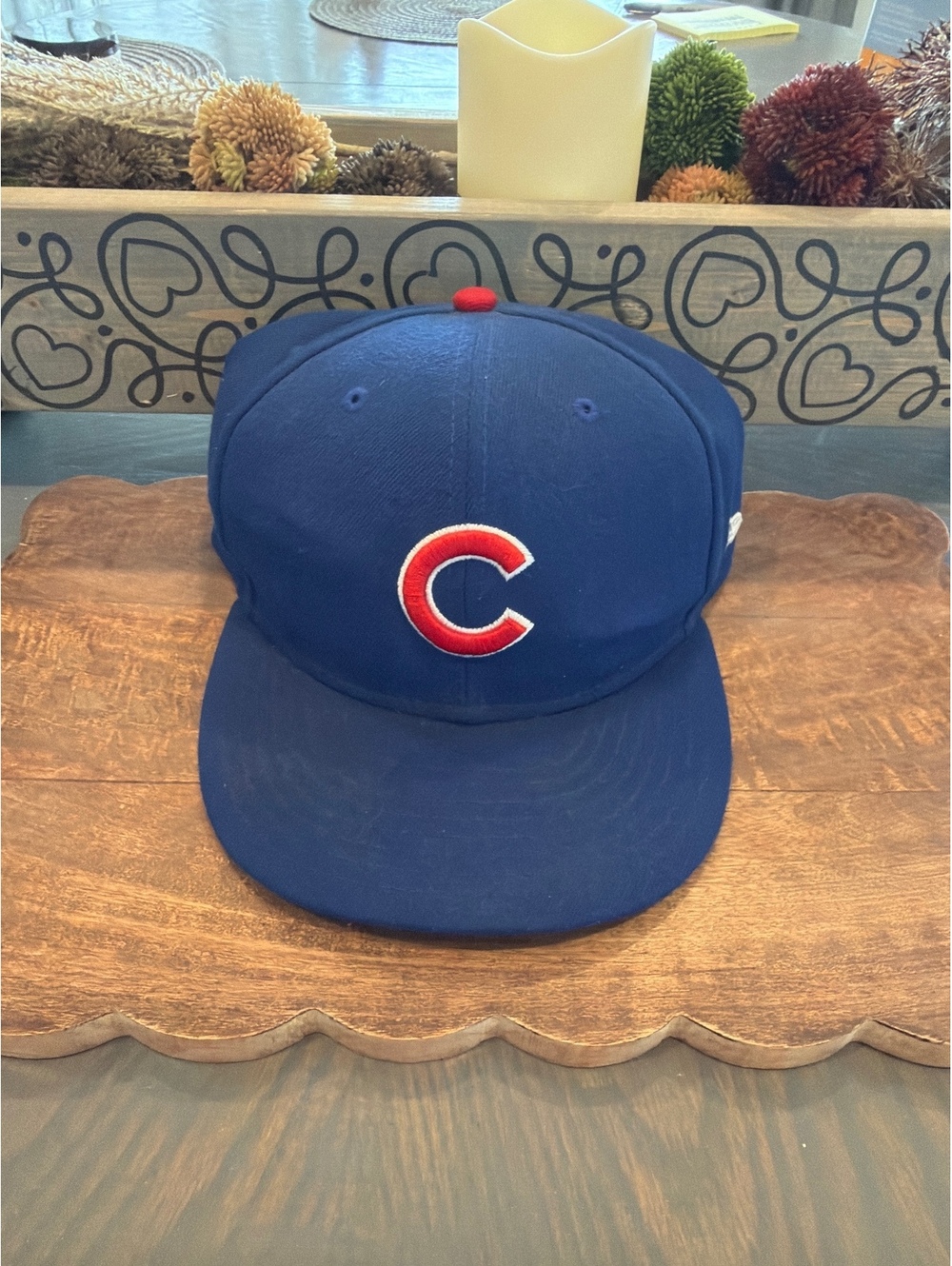 New Era Chicago Cubs 2016 World Series Champions 59FIFTY Fitted Hat Size 8